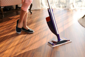 3 steps to note when cleaning wooden flooring