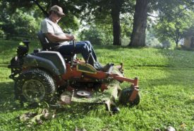 Choosing an appropriate ride lawn mower