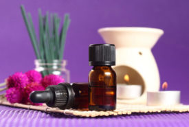 Essential oils used for treating symptoms of fibromyalgia arthritis