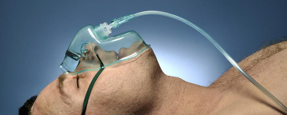 Application of oxygen therapy