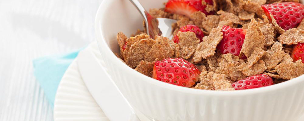 Begin your day with high-fiber cereals for a bright start
