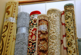Common materials used in area rugs