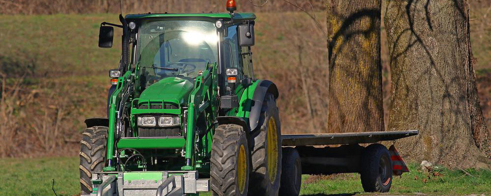 Common types of tractors used for various purposes