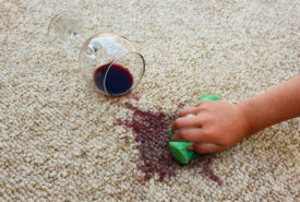Home remedies to clean a dirty or stained rug