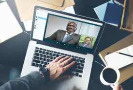 The nuances of online video conference call