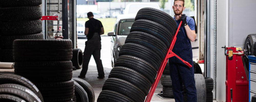 Tire retail services at Pep Boys
