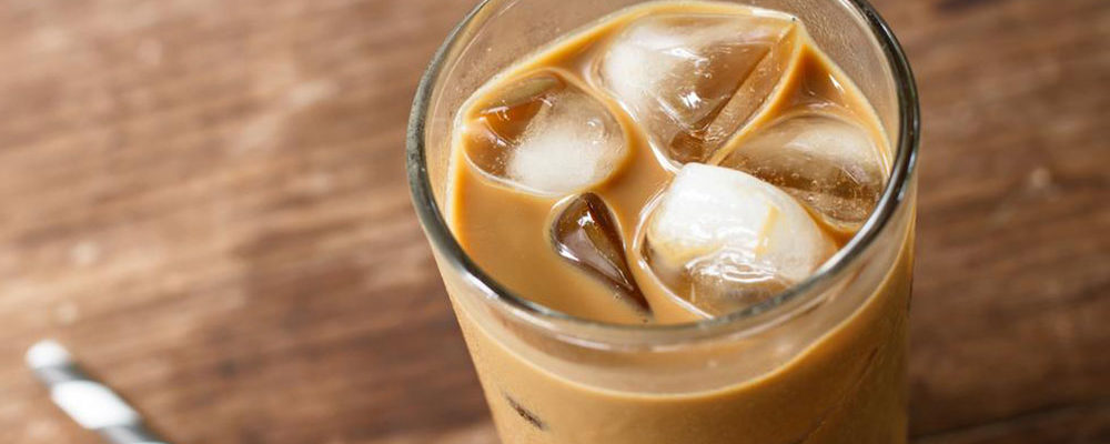 Where did iced coffee come from?