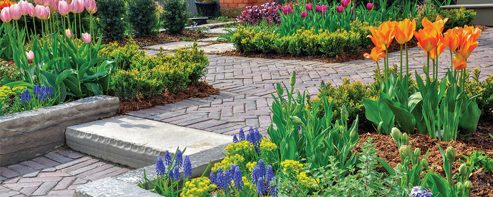 Ways to use wood for border edging